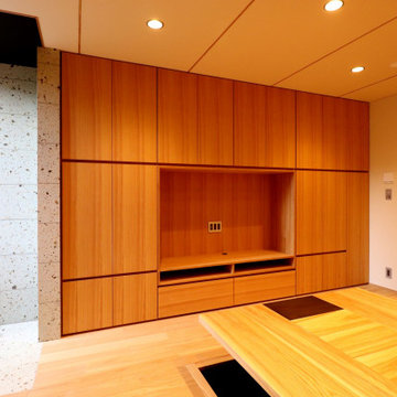 京・聚楽廻の町家「Living」