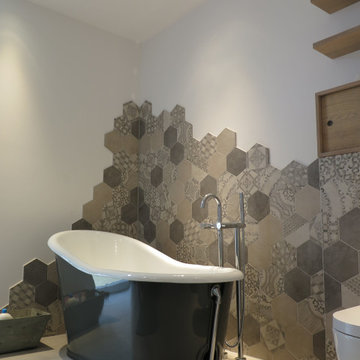 Freistehende Badewanne