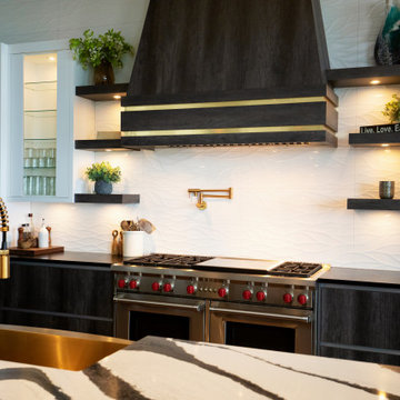 Milano - Canyon Charcoal + Bright White - Kitchen + Bathroom