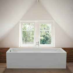 Andrea 1A Sculpted 72x32 Soaker - MTI - Bathtubs