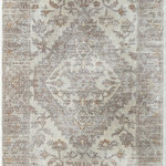 Rugs America - Rugs America Lennox Lx30A Oriental Transitional WhiteWash Area Rugs, 8'x10' - Don't let a busy household keep you from creating a sophisticated space. This regal-feeling polypropylene rug brings a dignified air into any room with its majestic cream on pearl motif. Power-loomed, it also has a soft touch, so it's a pleasure to walk on its low, shiny pile. An active home can still be a beautiful home with help from this remarkable area rug.Features