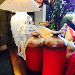 Red Colorbook - Vases