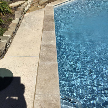 Travertine Coping