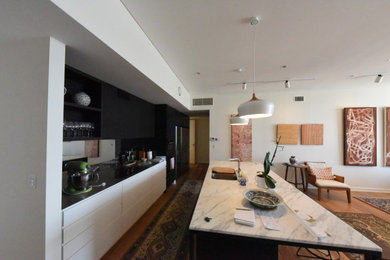 Example of a trendy home design design in Sydney