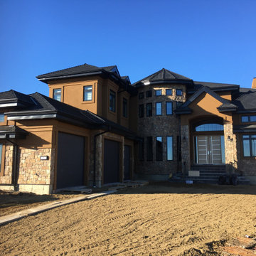 Contemporary Stone Exterior