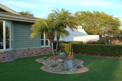 Islands with turf