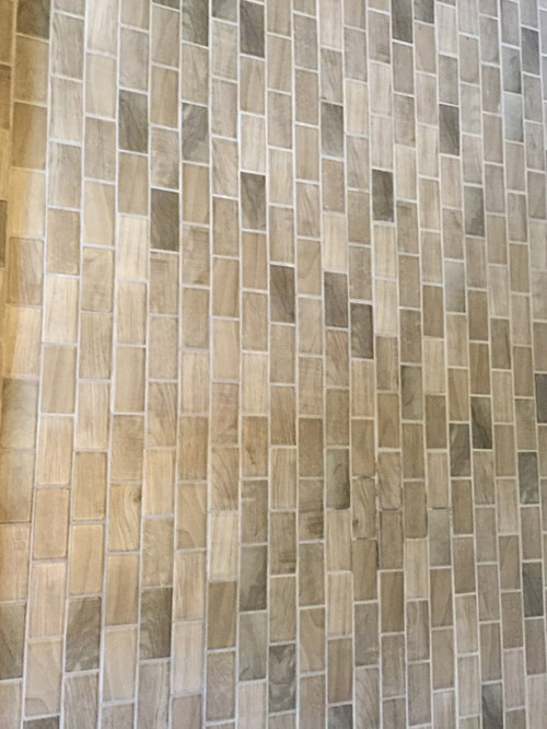 I Need Help Finding A Rectangle Mosaic Tile For Shower Floor I M Trying To Find A Warm Grey Subway Mosaic Tile Like The One In This Picture Can Anyone Help Me