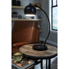 Ashley Furniture Marinel Single Metal Desk Lamp in Black