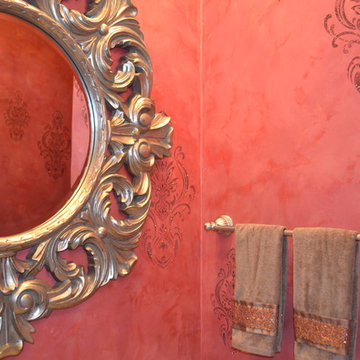 Raw Silk Indulgence - Powder Room Walls