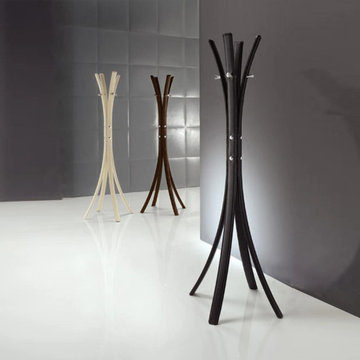 Stick upholstered coat & hat stand by Target Point