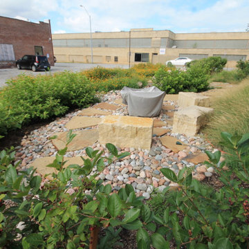 Native Plant Landscaping, Hardscaping, and Bioswales