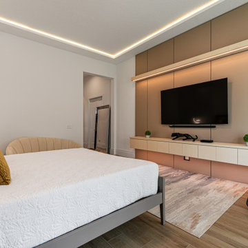 Custom Bedroom Entertainment Center