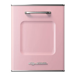 Big Chill Retro Dishwasher Panel- Pink Lemonade - Dishwashers