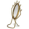Stratton Home Decor Gold Eye Tabletop Mirror