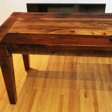 Reclaimed Wood Harvest Tables