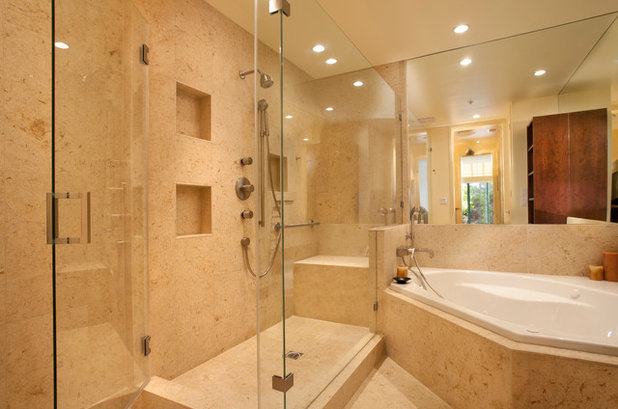 Contemporary Bathroom by Katie Anderson Interior Design Consultants