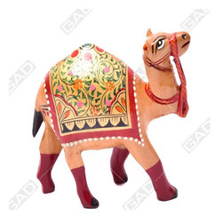 AZURE CHARM WOODEN CAMEL - Decorative Objects And Figurines
