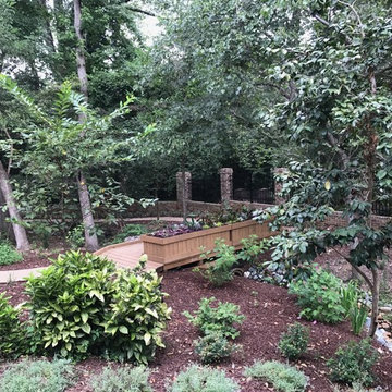 Old World European Craftsman Residence with Woodland Stream Makeover