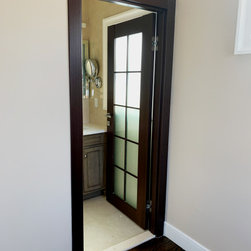Private Residence - Mia 10 Lite (with glass) Wenge, Mia Flat Wenge, Maximum 00 - Interior Doors