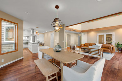 Dining room photo in Seattle