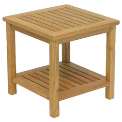 Transitional Outdoor Side Tables by Westminster Teak