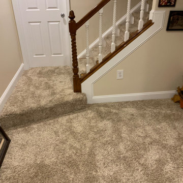 BASEMENT CARPET REPLACEMENT AFTER WATER LEAK