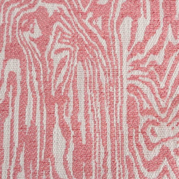Nootka Stunning Zebra Print Design Upholstery Fabric, Sorbet