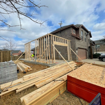 Attached Garage Addition & Patio Addition