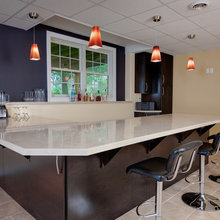 basement / bar / sportscave hangout area