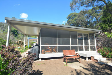 Modern sunroom in Sydney.