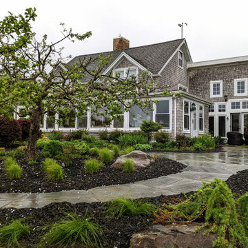 Natural stone pathways