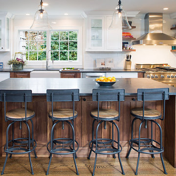 Classic White Modern Kitchen
