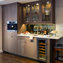 kitchen coffee area