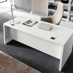 Italian Office Desk Sedona by ALF Group - Desks And Hutches
