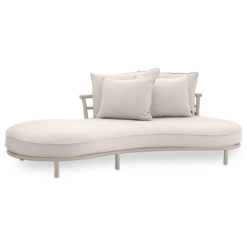 White Modern Outdoor Sofa | Eichholtz Laguno, Right