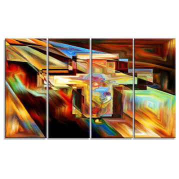 "Light of the Cross" Abstract Canvas Artwork