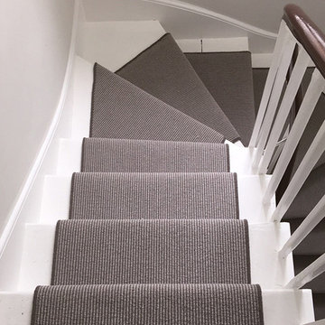 Grey Carpet to Stairs in East London