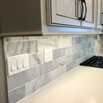 New Construction-Milan IL Koch Express Painted White Fog Black Highlights