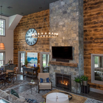 Modern & Rustic Lake House