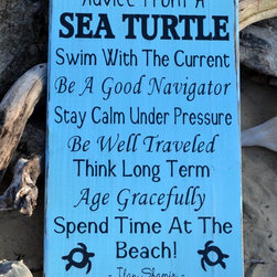 Handcrafted Beach House Decor Signs - Products