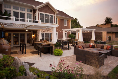 Patio - craftsman patio idea in Other