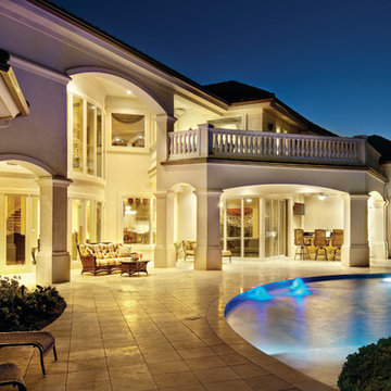 Sater Design Collection's 6962 "Padova" Home Plan