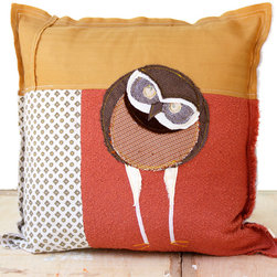 Burrowing Owl - Canadian Owls Collection - Decorative Pillows