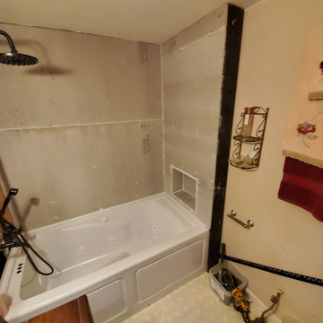 master bath complete gut and remodel