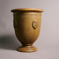 Garden FS60244 French Anduze Small Planter - Outdoor Pots And Planters