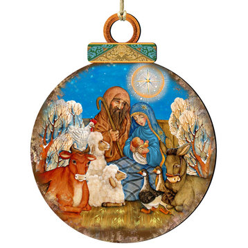 Nativity Ornament Ball