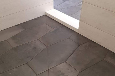 Inspiration for a contemporary bathroom remodel in Salt Lake City