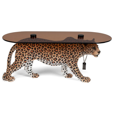 Spotted Panther Coffee Table | Bold Monkey Dope As Hell
