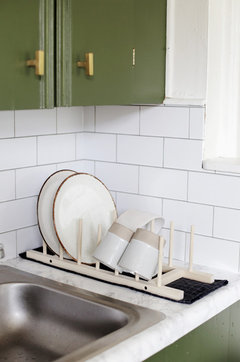 High/Low: The Indian Stainless Steel Dish Rack - Remodelista