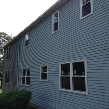 New white vinyl replacement windows Langhorn PA